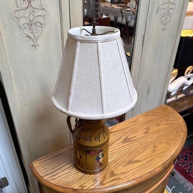 1976 Spirit of America 200th Anniversary Table Lamp For Sale - Image 12 of 12