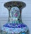 1930s Pair of Monumental Chinese Famille Rose Canton Gold Gilt Palace Vases For Sale - Image 11 of 18
