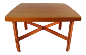 Mid-Century Modern Teak Coffee Table by Alberts Tibro, Swedish