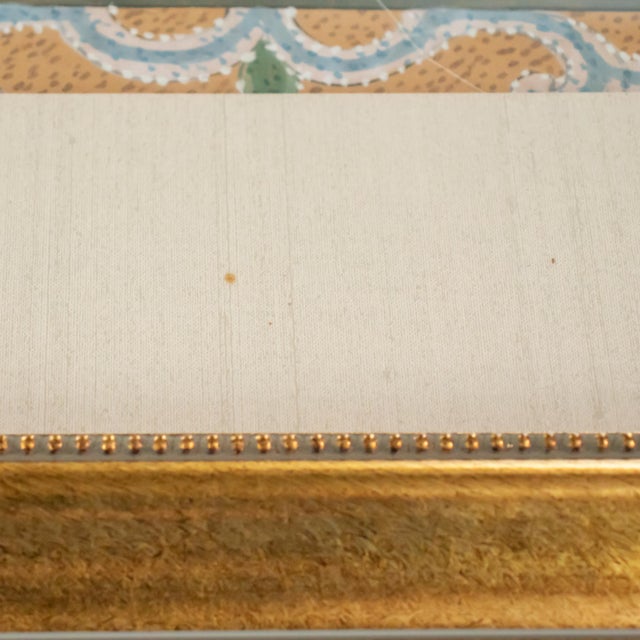 Wood Pair of Large Midcentury Qing Style Chinese Ancestral Portraits Newly Framed and Matted For Sale - Image 7 of 16