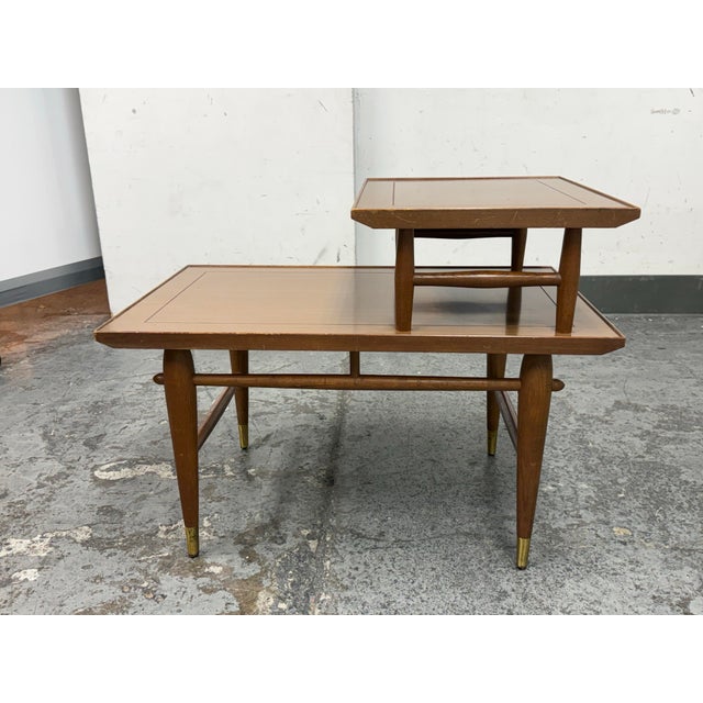 Two-Tier Side Table, Mid 20th Century. For Sale - Image 4 of 12