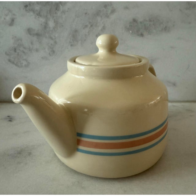 Mid 20th Century Vintage Stonecraft Tea Pot by McCoy For Sale - Image 5 of 11