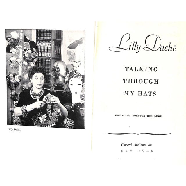 White "Talking Through My Hats" 1946 Dache, Lilly (Inscribed) For Sale - Image 8 of 8