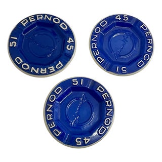 Advertising Ashtray from Longchamp France, 1950s For Sale
