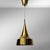 Mid-Century Modern Mid-Century Scandinavian Brass Pendant Lamp by Eje Ahlgren for Bergboms, 1960s For Sale - Image 3 of 11