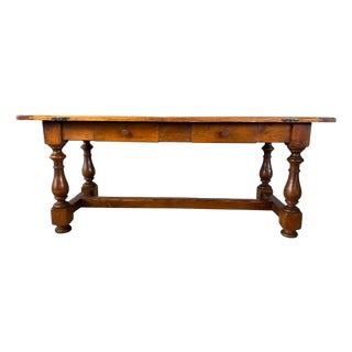 Vintage French Farmhouse Dining Table For Sale