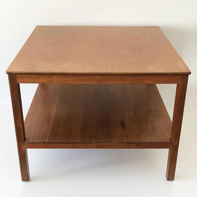 Rud Rasmussen Danish Minimalist Coffee Table by Kaare Klint for Rud Rasmussen, 1934 For Sale - Image 4 of 13