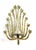 This brass wall sconce is a real eye-catcher that combines elegance and vintage charm. The design is somewhat reminiscent...