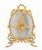 This is a superb and very decorative French Rococo revival brass and mesh fire-screen, circa 1880 in date. The oval-shaped...