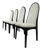 Set Vintage Benny Lindèn Dining Chairs For Sale