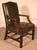 English Dark Green Leather Armchair For Sale - Image 10 of 10
