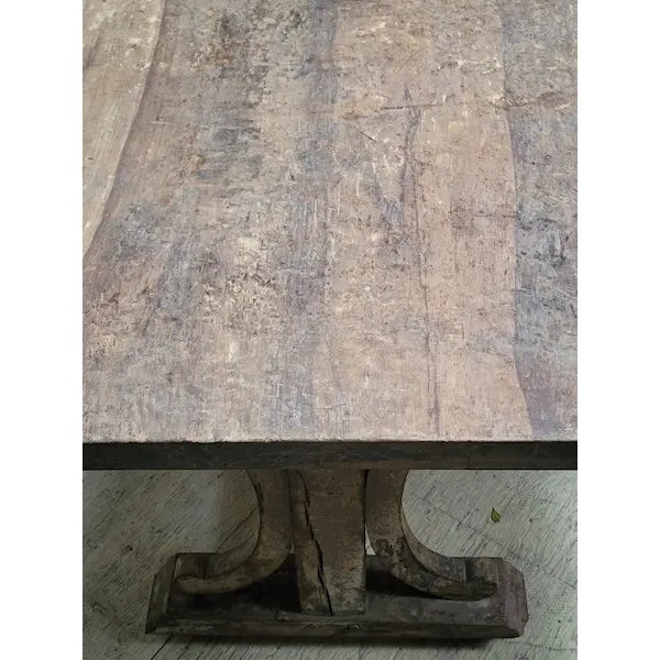 19th Century French Atelier Table For Sale - Image 10 of 10