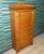 Brown Tall Antique Biedermeier Wooden Pantry Cupboard For Sale - Image 8 of 18
