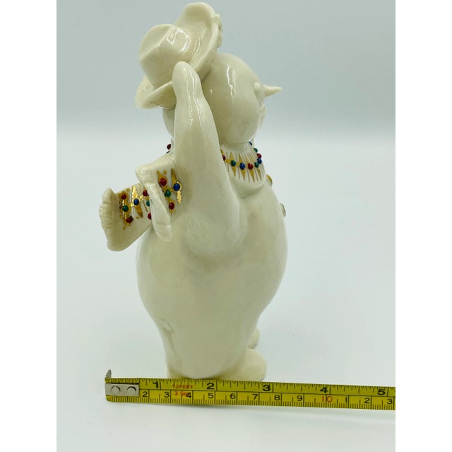 1996 Lenox Fine Jewels Collection Snow Gentleman For Sale - Image 11 of 12