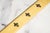 Victorian Antique French Fleur De Lis Desk Ruler Silver Appliqué 12 Inch For Sale - Image 4 of 12