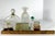 Vintage French Perfume Bottle Collection: Art Deco Glass For Sale - Image 10 of 10