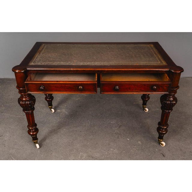 English-Style Desk in Mahogany, 1900s For Sale - Image 14 of 18