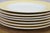 Vintage Lenox Yellow Poppies Rainbow Porcelain Dinner Plates Dinnerware - 7 pcs For Sale - Image 9 of 11