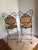 1930s French Iron Bistro Chairs - A Pair For Sale - Image 9 of 11