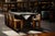 Iconic set of six “monk chair” dining chairs, designed by afra scarpa & tobia scarpa and manufactured by molteni &c, italy...