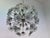 Mid-Century Modern Sputnik Dandelion Chandelier in Glass and Chrome, Czechoslovakia, 1970s For Sale - Image 3 of 7