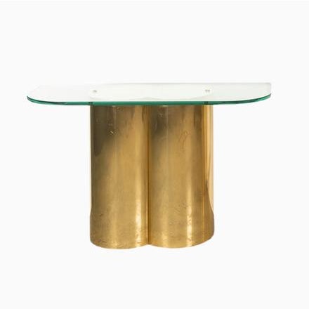 20th Century Brass Covered Side Table For Sale - Image 15 of 15