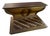 Model of Curved Walnut Altar with Inlaid Base For Sale