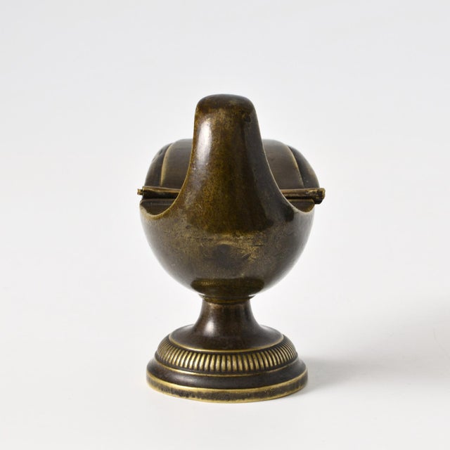 Antique Brass Incense Boat, 1800s For Sale - Image 10 of 16