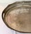 Vintage XL Castilian Imports Oval Footed Serving Tray For Sale In Cincinnati - Image 6 of 8