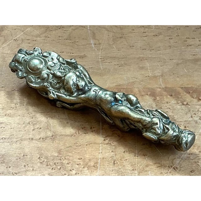Mid 20th Century Vintage Ornate Metal Nutcracker For Sale - Image 5 of 12