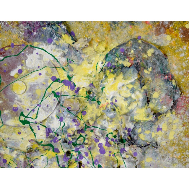 2010s "Five Pound Painting" - Abstract Expressionist Composition in Acrylic on Canvas by Charles David Francis For Sale - Image 5 of 9