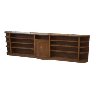 English Wooden Bookcase, 1900 For Sale
