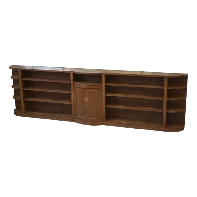 English Wooden Bookcase, 1900 For Sale