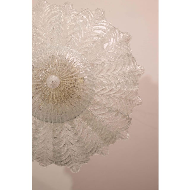 Napoli, Italian Murano Glass Ceiling Light or Flush Mount, 1970s For Sale - Image 4 of 12