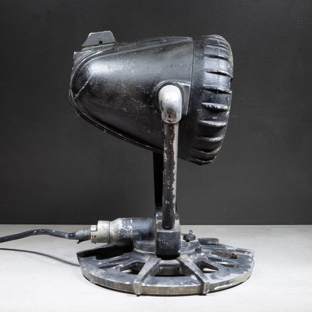 Mid 20th Century Vintage Explosion-Proof Industrial Spotlight c.1940 For Sale - Image 5 of 13