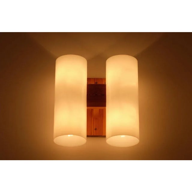 Wall Lamp attributed to Uno & Östen Kristiansson for Luxus, 1960s For Sale - Image 6 of 9