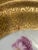 Heinrich & Co #6304 Floral Gold Encrusted Service Plate - Charger For Sale - Image 9 of 12