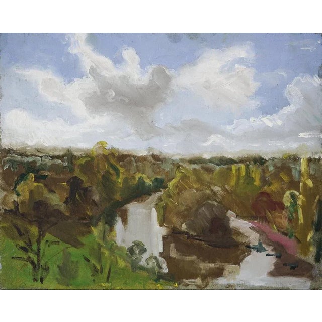 Jackson, Richmond Terrace Plein Air Study, 2010, Oil on Board For Sale - Image 6 of 6
