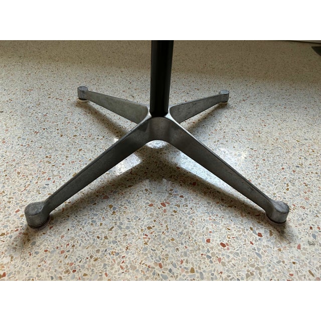 1970s Eames for Herman Miller 36" Round Table For Sale - Image 5 of 9