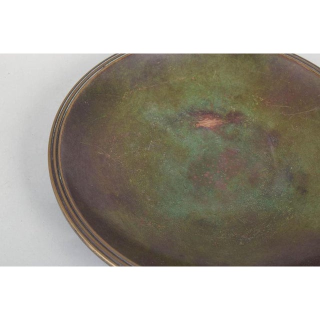 Art Deco Bronze Dish by Just Andersen, Denmark, 1940s For Sale - Image 3 of 5
