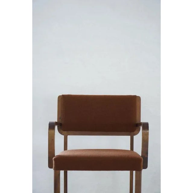 Mid-Century Modern Armchairs in the style of Alvar Aalto, Finland, 1950s, Set of 2 For Sale - Image 3 of 15