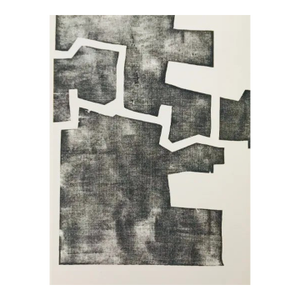 Chillida Lithograph Dm06174 Derriere Le Miroir 1968