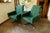 Green Set of Swivel Chairs on Casters, 1970s For Sale - Image 8 of 18