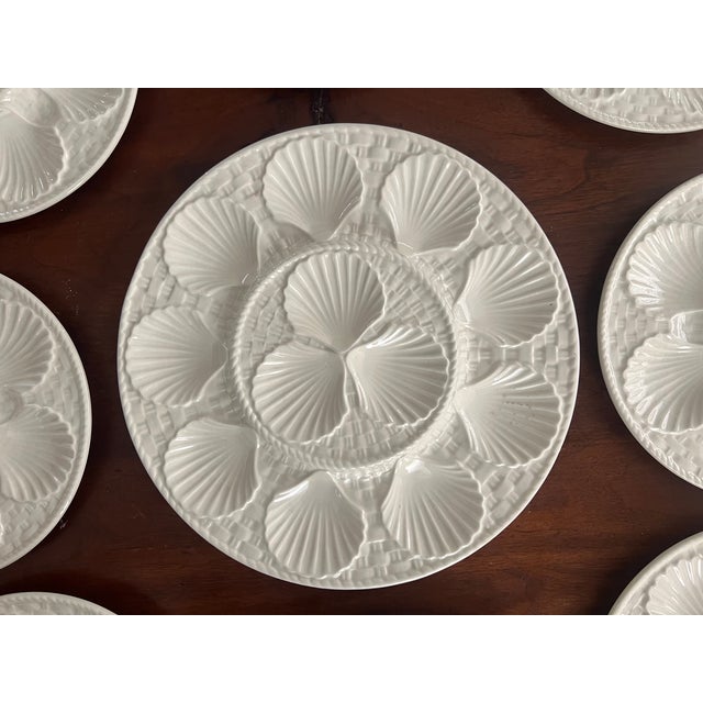Vintage Longchamp 12 Well Oyster Platter For Sale In San Francisco - Image 6 of 7