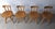 1970s Set of 4 Low Back Colonial Windsor Swivel Chairs For Sale - Image 5 of 7