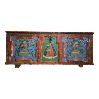 Country Rustic Chest from Maria Zeller For Sale