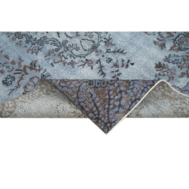 Turkish Hand Carved Rug For Sale - Image 6 of 7