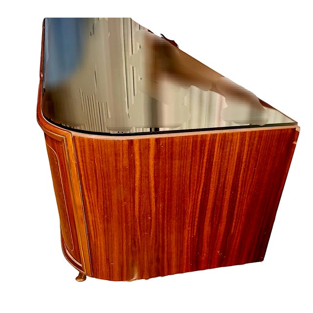 Mid 20th Century Italian Mid 20th Century Modern Commode With Mirror For Sale - Image 5 of 10