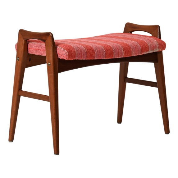 Scandinavian Teak Stool by Svante Skogh, 1950s For Sale