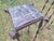 Brutalist Garden Columns in Wrought Iron and Veined Marble, Set of 2 For Sale - Image 15 of 16